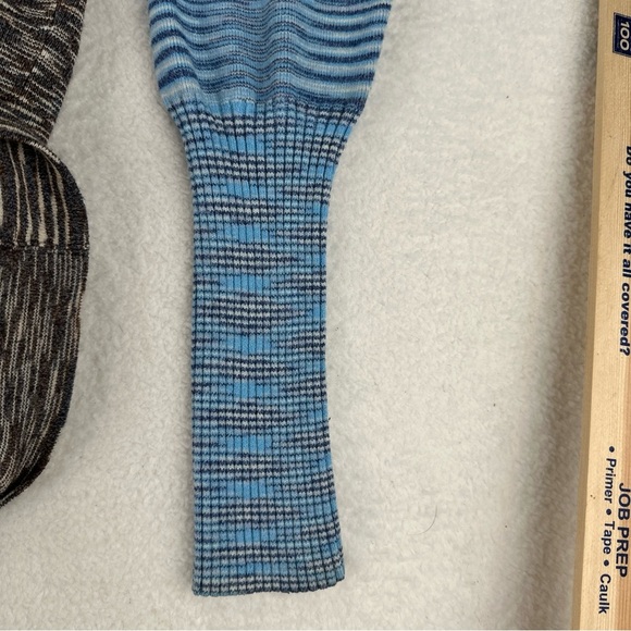 Anthropologie One Girl Who Womens Lg Jacket Zip Front Hooded Hoodie Y2K Boho - Picture 12 of 13